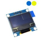 Display OLED 0.96″ 128X64 - Escrita Amarela e Azul
