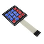Teclado de Membrana 4x4 - 16 Teclas